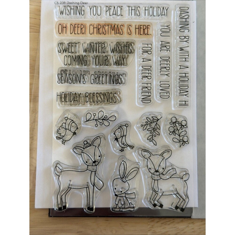 MFT Stamps Dashing Deer Photopolymer Stamp/Die Bundle My favorite things